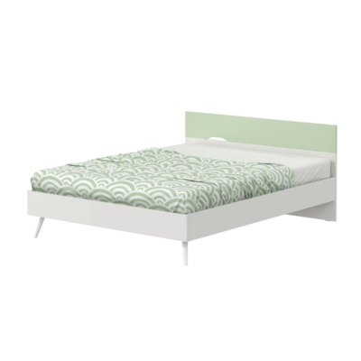 cama casal verde